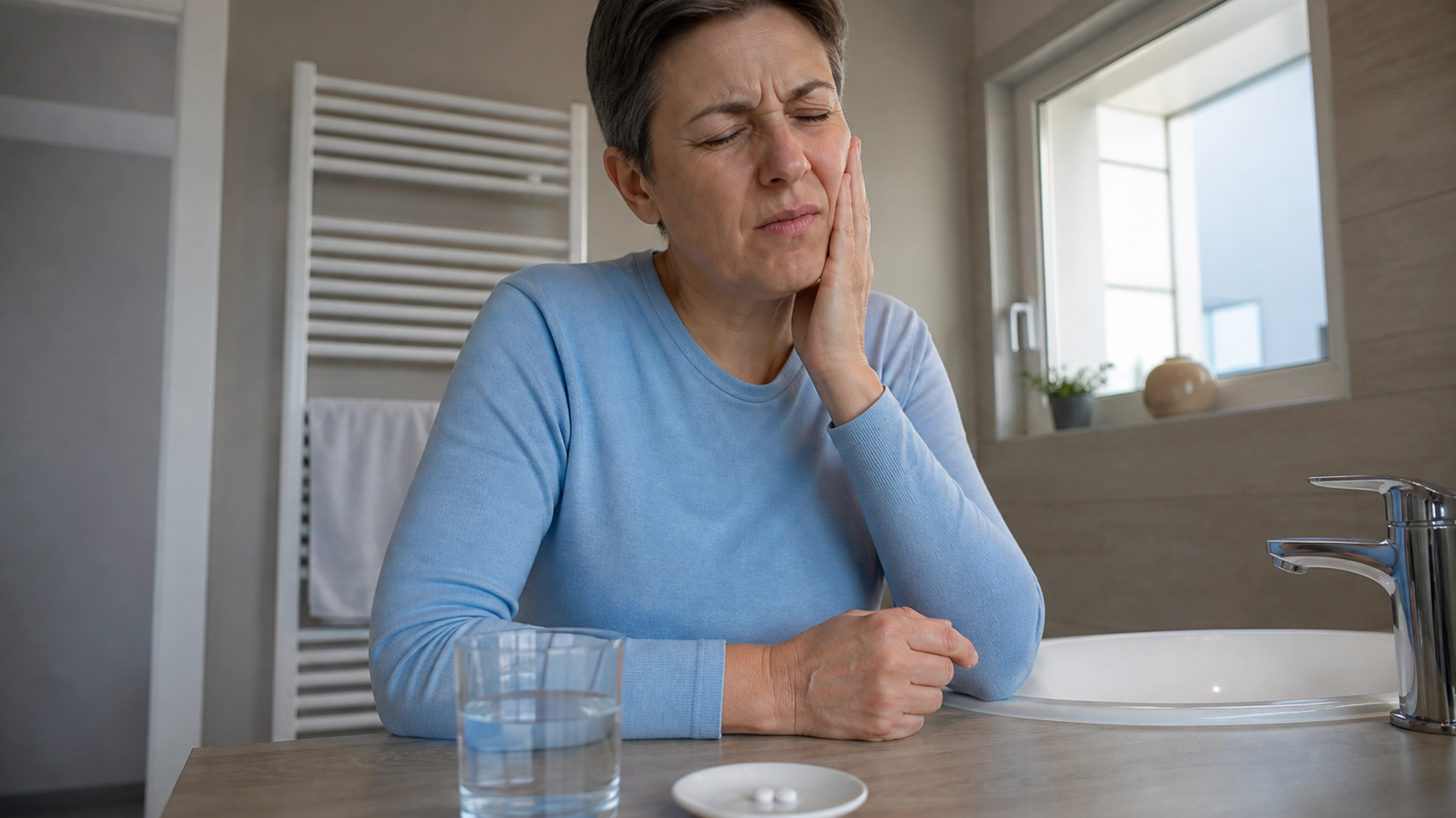 Illustration éditoriale pour l’article « Quel anti-inflammatoire pour un mal de dent efficace »