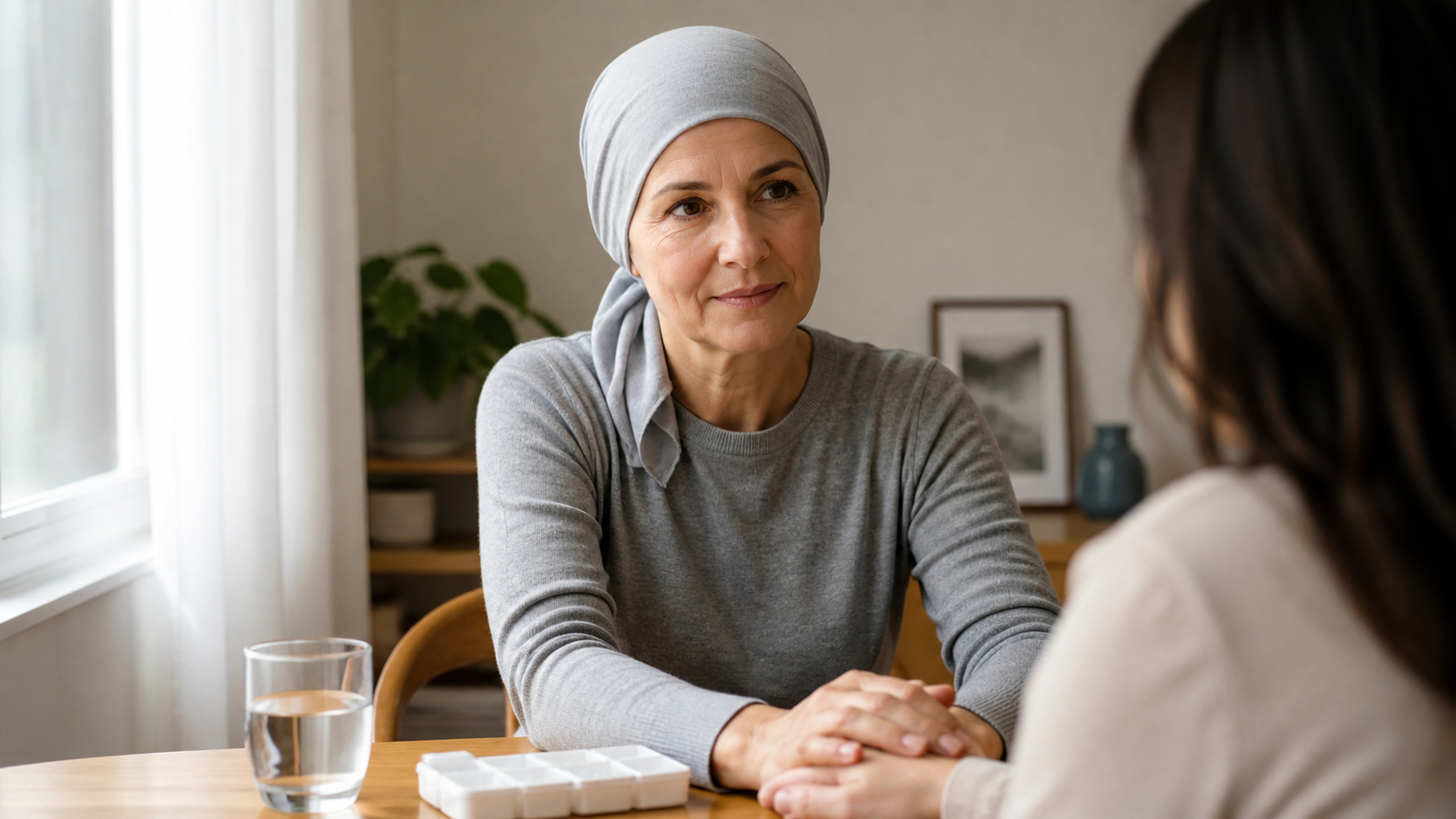 Illustration éditoriale pour l’article « Comprendre l'espérance de vie avec un cancer chronique »