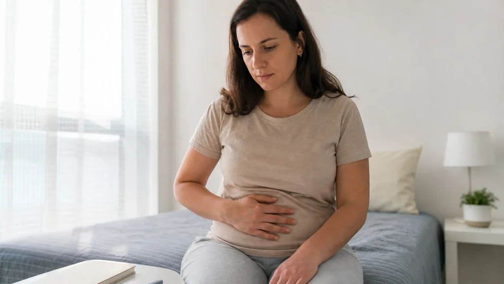 Illustration éditoriale pour l’article « Comprendre le déni de grossesse sans pilule en 2026 »